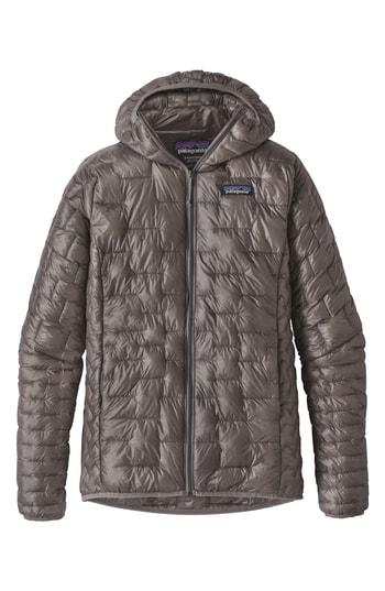 Women's Patagonia Micro Puff Hoodie - Grey