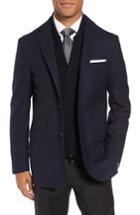 Men's Corneliani Id Classic Fit Wool Jacket Us / 50 Eur - Blue