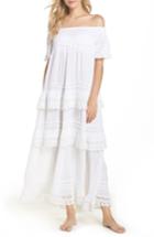 Women's Muche Et Muchette Esmerelda Off The Shoulder Cover-up Maxi Dress, Size - White