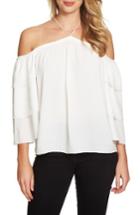 Women's 1.state Cold Shoulder Blouse, Size - Ivory