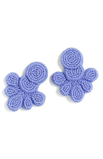 Women's J.crew Beaded Flutter Earrings
