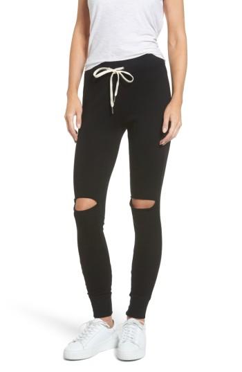 Women's N:philanthropy Ruthie Shredded Jogger Pants - Black