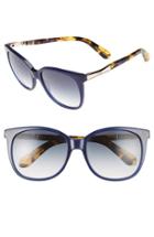 Women's Kate Spade New York Julieanna 54mm Sunglasses - Blue/ Gold