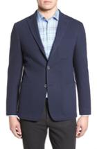 Men's Bugatchi Textured Blazer R - Blue