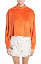 Women's Eckhaus Latta Pillow Sweatshirt - Orange