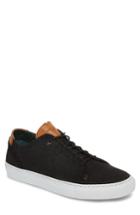 Men's Ted Baker London Duukes Embossed Low Top Sneaker .5 M - Black