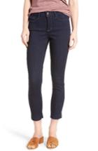 Petite Women's Nydj Nichelle Release Hem Stretch Ankle Jeans P - Blue