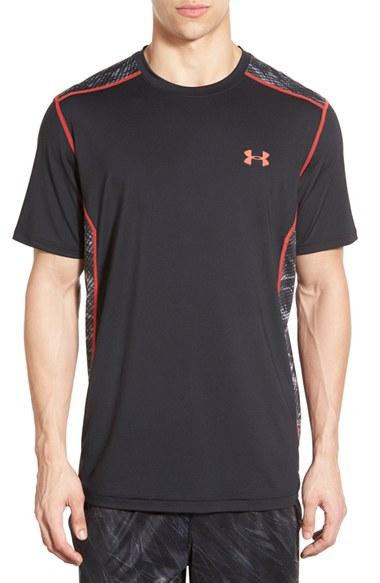 Men's Under Armour 'raid' Heatgear Training T-shirt - Black