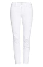 Women's J Brand 9326 Low Rise Crop Skinny Jeans - White