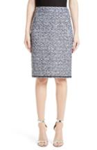 Women's St. John Collection Nala Diamante Tweed Pencil Skirt