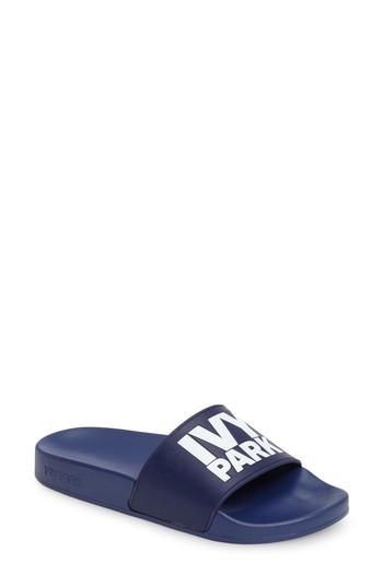 Women's Ivy Park Logo Slide Sandal .5us / 39eu - Blue