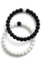Women's Lokai Choose Your Cause Set Of 2 Black & White Bracelets