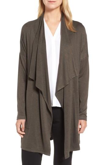 Women's Nic+zoe Every Occasion Drape Front Jacket - Green
