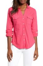 Women's Tommy Bahama Arden Camp Shirt - Pink