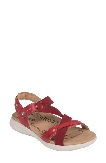 Women's Earth Bali Sandal M - Red