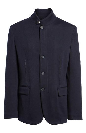 Men's Bugatchi Stand Collar Blazer