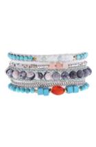 Women's Nakamol Design Multi Stone Cuff Bracelet