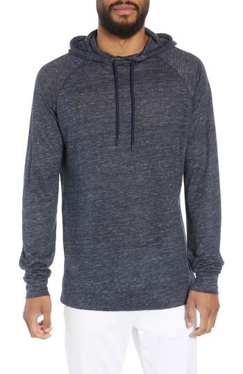 Men's Good Man Brand Linen Hoodie - Grey