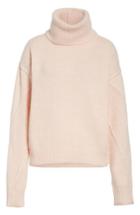 Women's Tory Burch Eva Removable Turtleneck Sweater - Pink