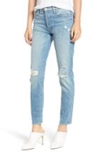Women's Mother The Stinger Flood Slim Straight Leg Jeans - Blue