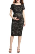 Women's Dress The Population Faith One-shoulder Flounce Crepe Gown