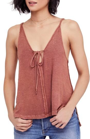 Women's Free People Scarlett Tank - Red