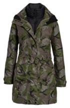 Women's The North Face Outer Boroughs 3-in-1 Triclimate Waterproof Jacket With Faux Fur Trim - Green