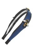 Cara Crystal Bee Headband, Size - Blue