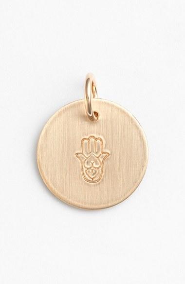 Women's Nashelle Hamsa Stamp Charm