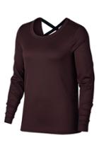 Women's Nike Elastika Top - Burgundy