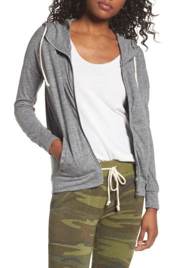 Women's Alternative Cool Down Zip Hoodie - Grey