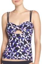 Women's Kate Spade New York Cutout Tankini Top