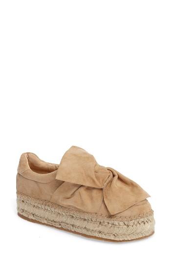 Women's Jslides Reese Platform Espadrille M - Beige
