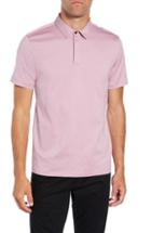 Men's Calibrate Covered Placket Polo - Purple