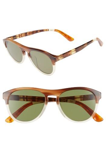 Men's Toms Declan 54mm Sunglasses - Milk Honey Fade