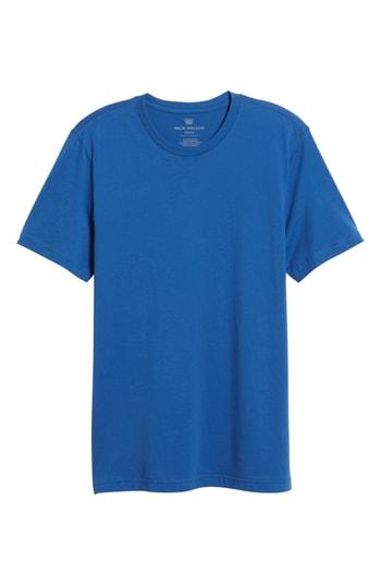 Men's Mack Weldon Pima Cotton Crewneck T-shirt - Blue