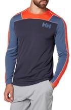 Men's Helly Hansen Hh Lifa Active Light Long Sleeve T-shirt - Blue