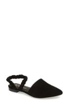 Women's Matisse Braided Strap Flat M - Black