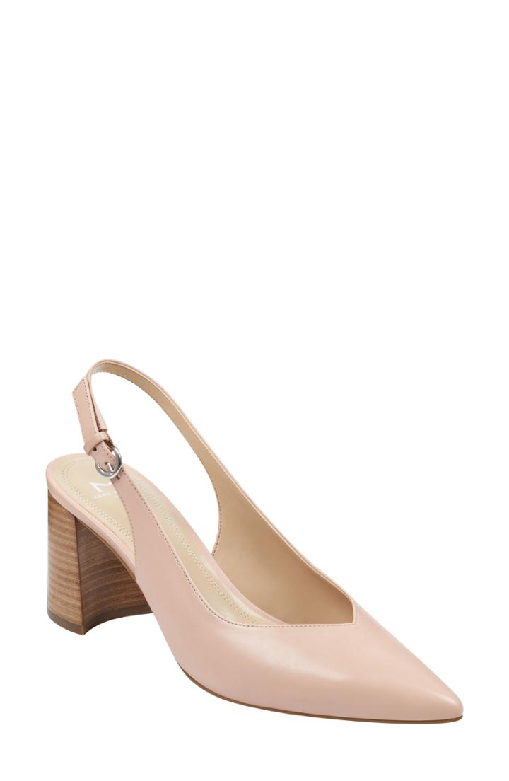 Women's Marc Fisher D Zania Slingback Pump, Size 5 M - Pink