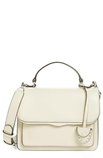 Rebecca Minkoff Small Top Handle Crossbody Bag - White