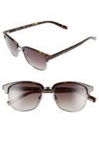 Women's Polaroid Eyewear 55mm Polarized Sunglasses - Ruthenium/ Brown Polarized