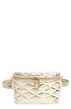 Mali + Lili Faye Vegan Leather Quilted Belt Bag -