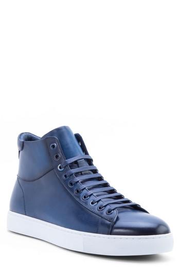 Men's Zanzara Spinback High Top Sneaker M - Blue
