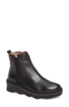 Women's Wonders Platform Chelsea Bootie .5-6us / 36eu - Black