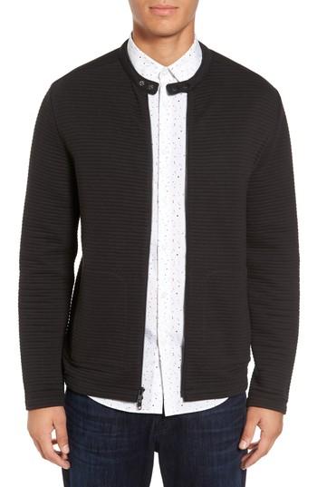Men's Calibrate Quilted Moto Jacket - Black
