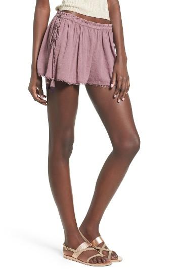 Women's Sun & Shadow Lace-up Shorts