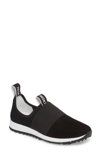 Women's Jimmy Choo Oakland Slip-on Sneaker Us / 34eu - Black