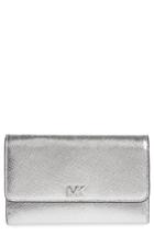 Women's Michael Michael Kors Leather Wallet - Metallic