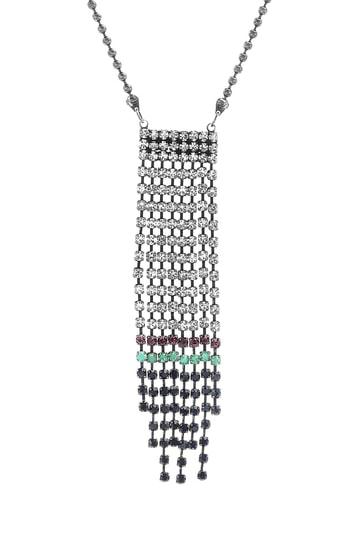 Women's Steve Madden Casted Baguette Necklace