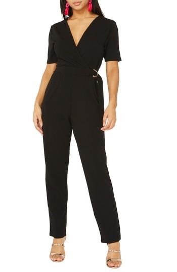 Women's Dorothy Perkins Jumpsuit Us / 8 Uk - Black